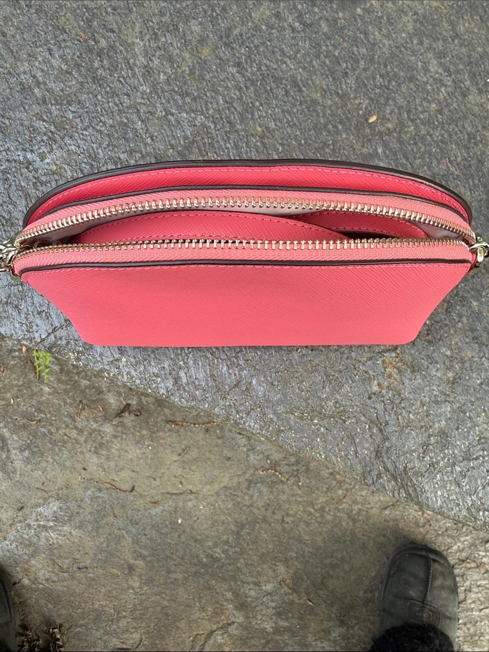 kate spade Pink Saffiano Dome Crossbody - Picture 6 of 16